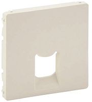 Лицевая панель Legrand Valena Life для 1-м. розетки RJ11/RJ45 слоновая кость картинка